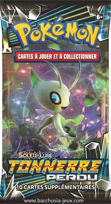 Booster Pokémon Tonnerre Perdu illustration Celebi, scellé français