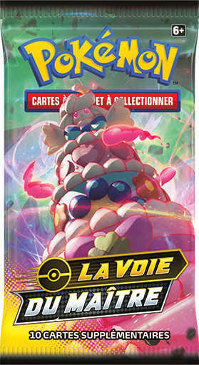 Booster Pokémon La Voie du Maître illustration Charmilly Gigamax, scellé français
