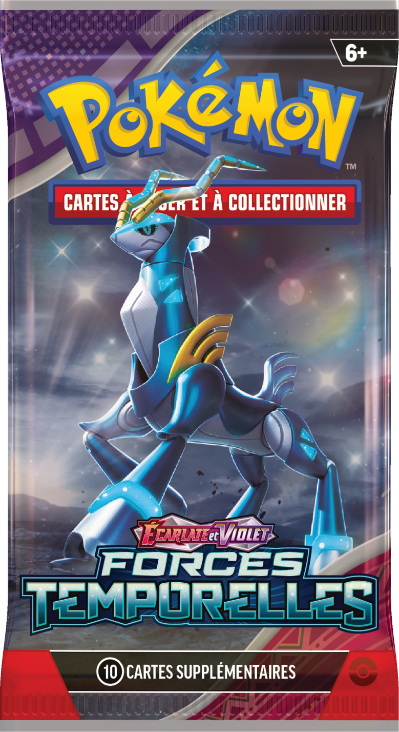 Booster Pokémon Forces Temporelles illustration Chef-de-Fer, scellé français