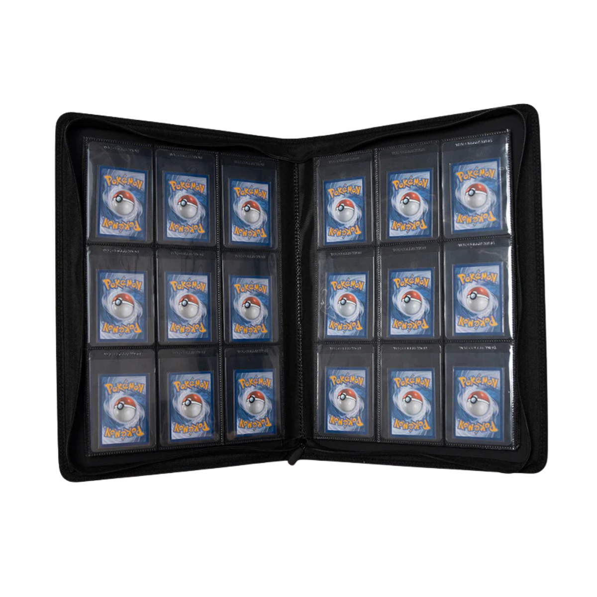 Classeur zip CardSaver 360 cartes TCG-Collection ouvert avec emplacements pour CardSavers