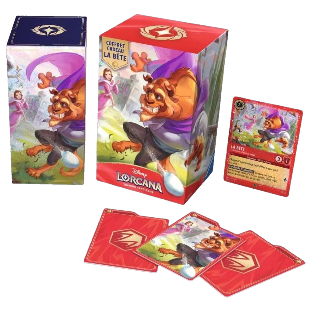 Coffret Cadeau La Bête Disney Lorcana Chapitre 14 Hyperia City français