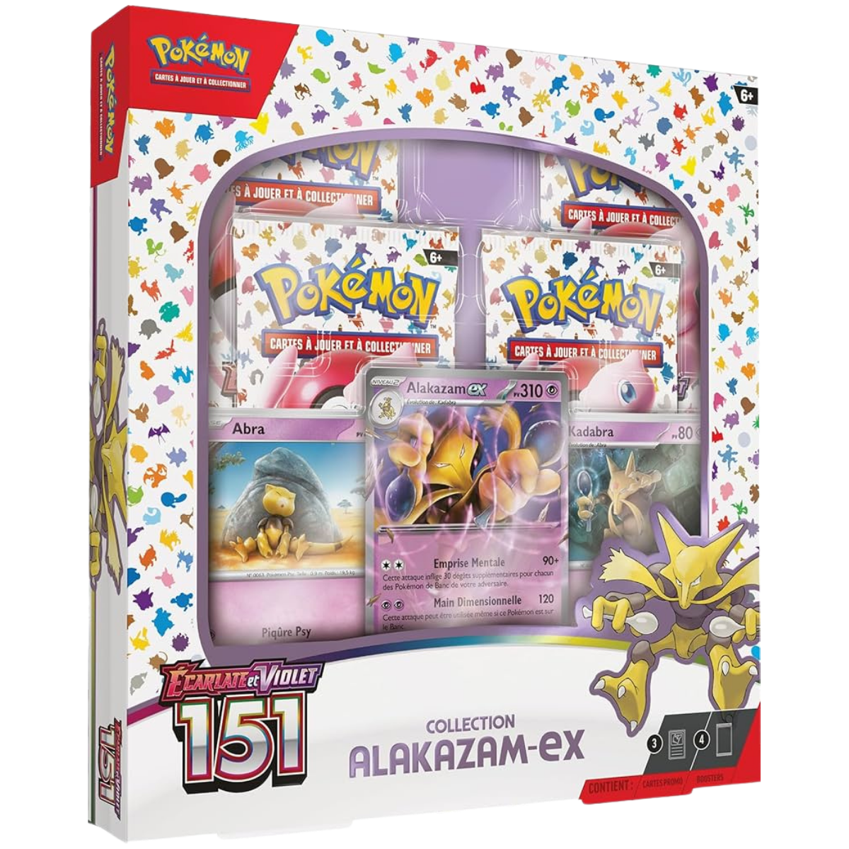 Coffret - Collection Alakazam-ex / 151 — Recto
