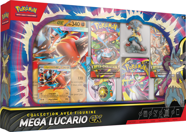 Coffret - Collection avec Figurine / Méga-Lucario-ex — Recto
