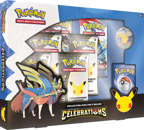 Coffret - Collection avec Pin's Deluxe / Deluxe Célébrations — Recto