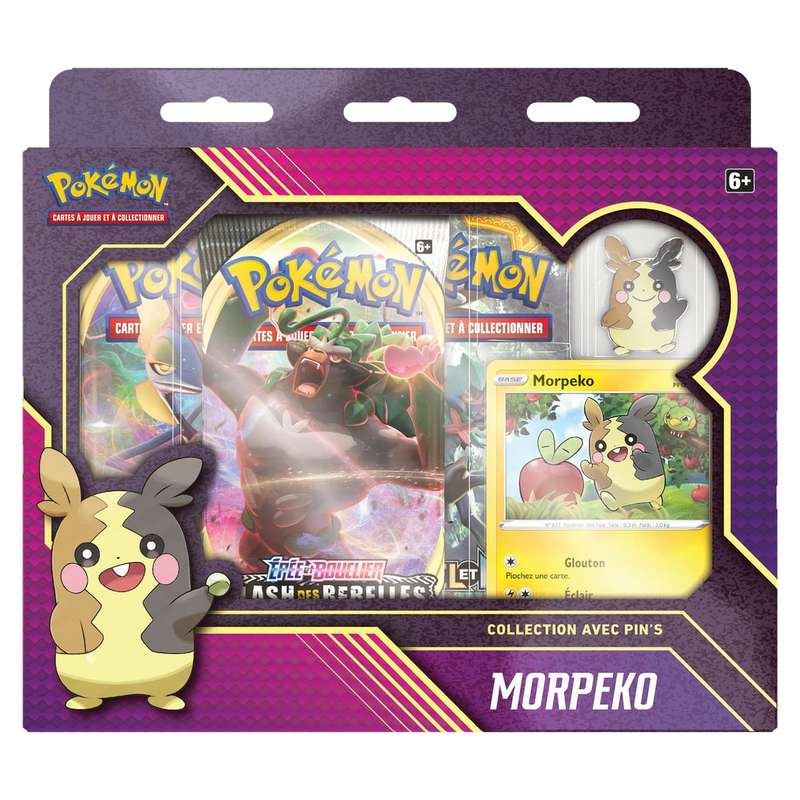 Coffret - Collection avec Pin's / Morpeko