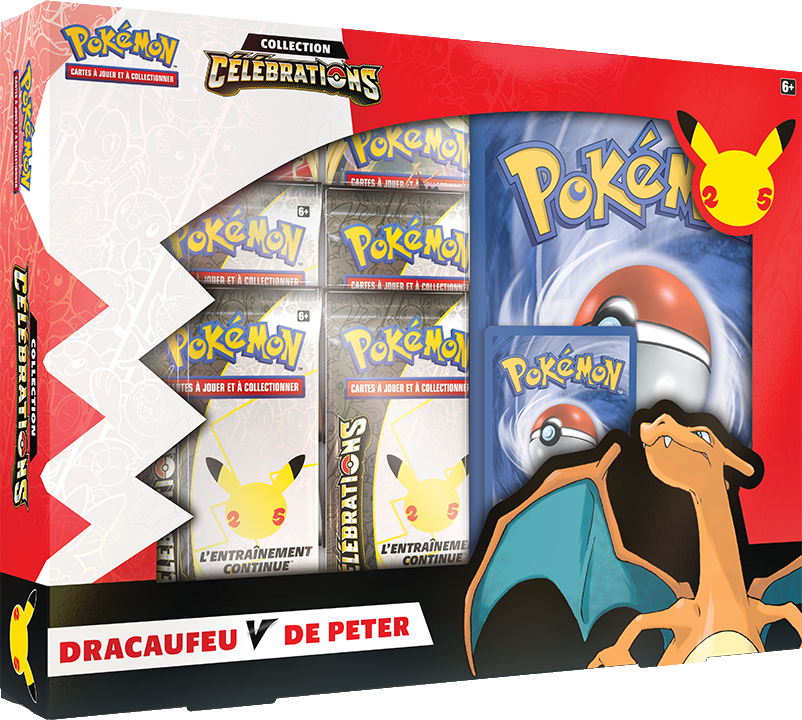 Coffret - Collection / Dracaufeu-V de Peter — Recto