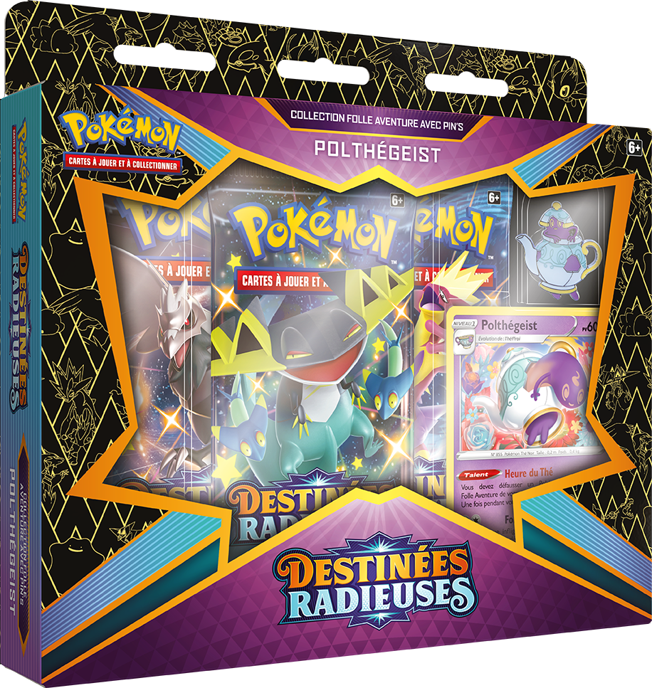 Coffret - Collection Folle Aventure avec Pin's / Polthégeist — Recto