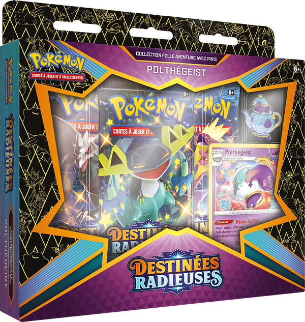 Coffret - Collection Folle Aventure avec Pin's / Polthégeist — Recto