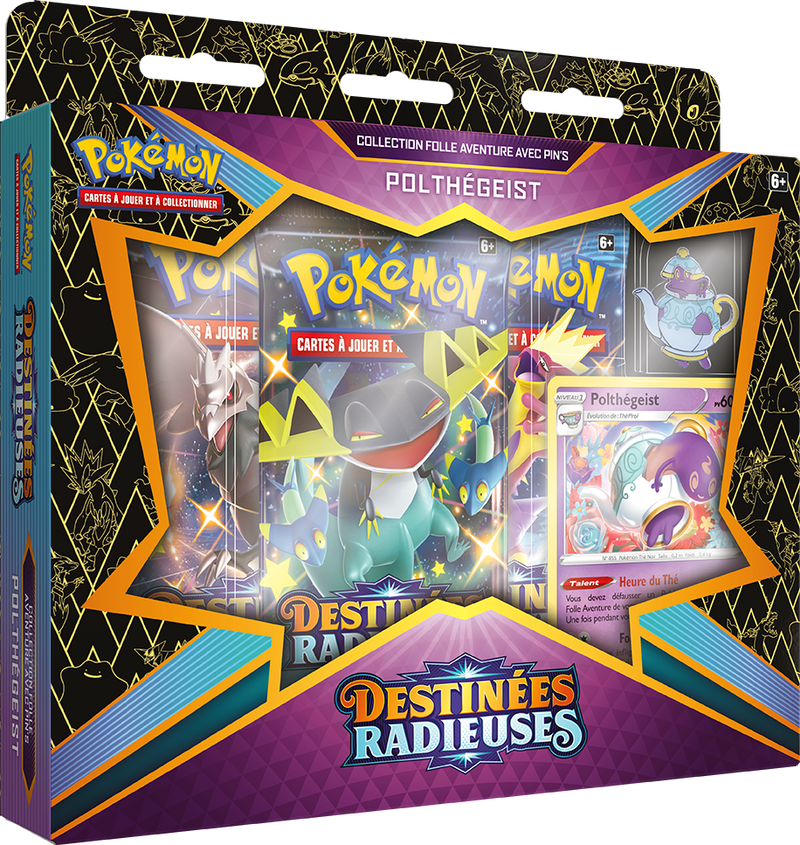 Coffret - Collection Folle Aventure avec Pin's / Polthégeist