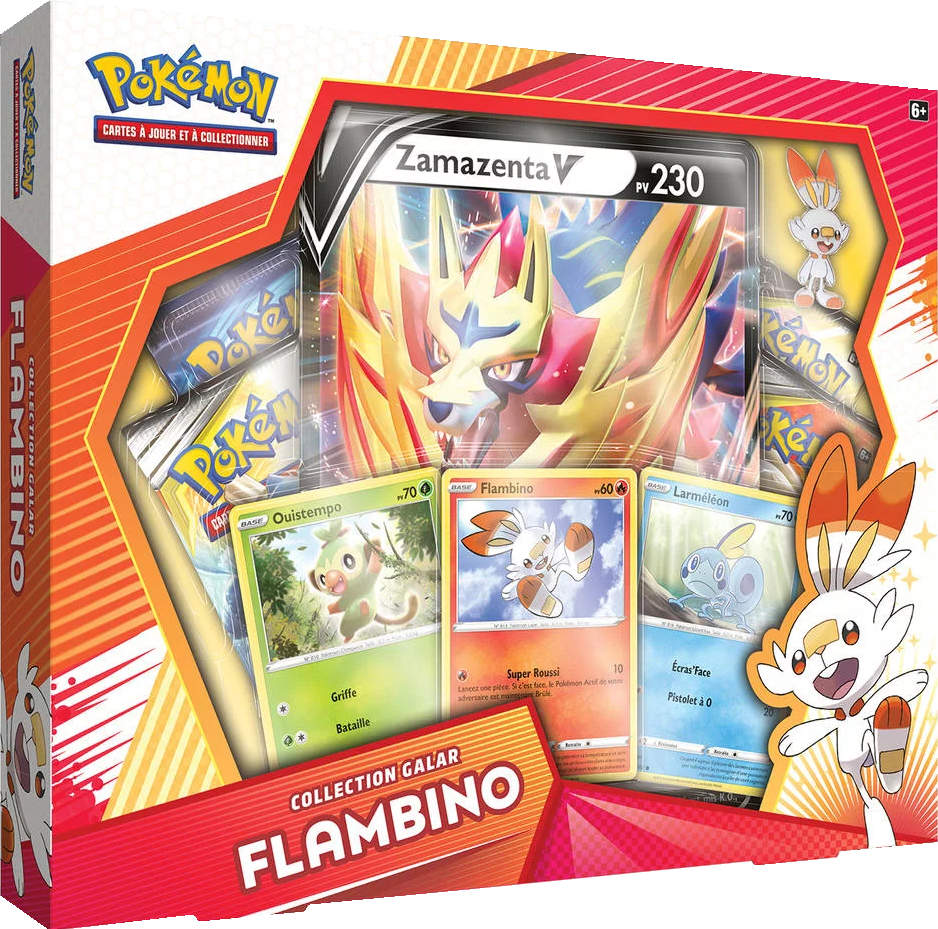 Coffret - Collection / Galar Flambino — Recto
