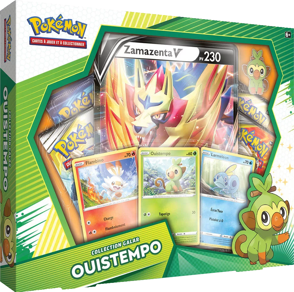 Coffret - Collection / Galar Ouistempo — Recto