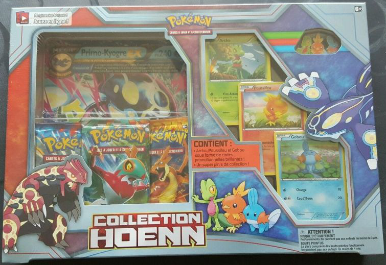 Coffret - Collection / Hoenn Primo-Kyogre — Recto