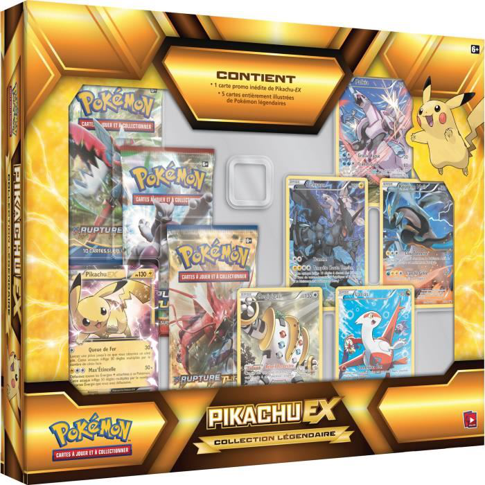 Coffret - Collection Légendaire / Pikachu-EX — Recto