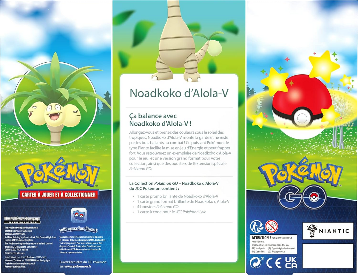 Coffret - Collection / Noadkoko d'Alola-V — Verso