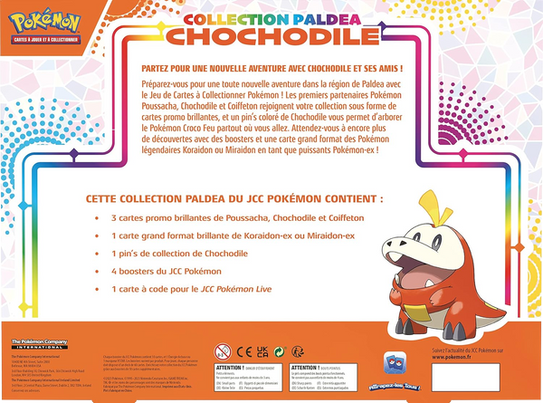 Coffret - Collection / Paldea Chochodile — Verso