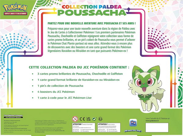 Coffret - Collection / Paldea Poussacha — Verso