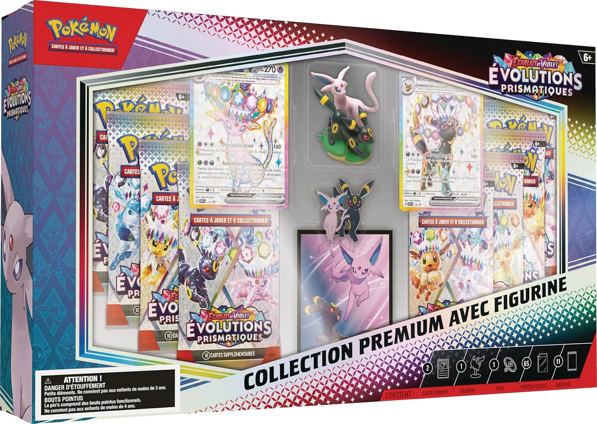 Coffret - Collection Premium avec Figurine / Écarlate et Violet — Recto