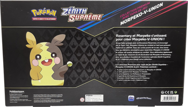 Coffret - Collection Premium avec Tapis de Jeu / Morpeko-V-UNION — Verso