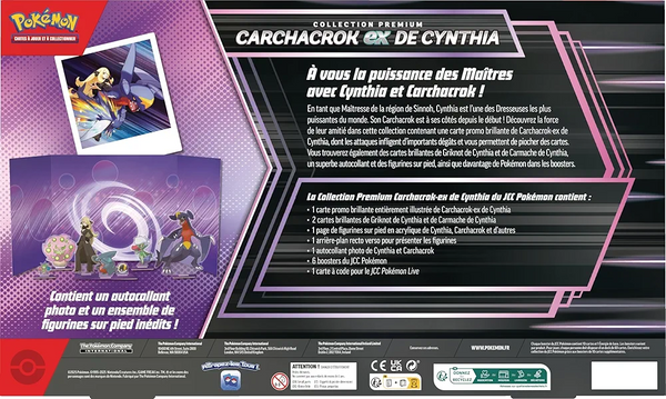Coffret - Collection Premium / Carchacrok-ex de Cynthia — Verso