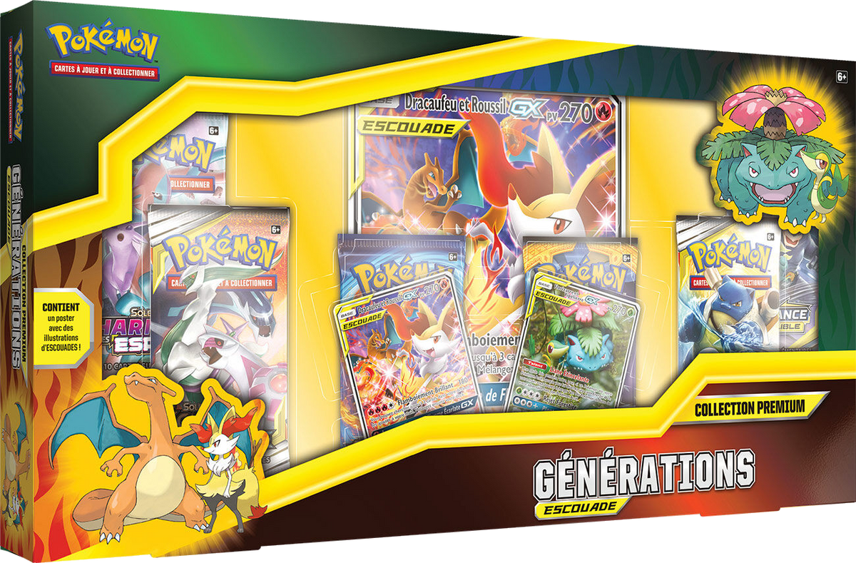 Coffret - Collection Premium / Générations ESCOUADE — Recto