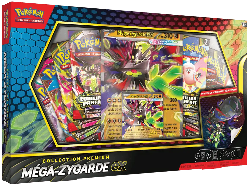 Coffret - Collection Premium / Méga-Zygarde-ex — Recto