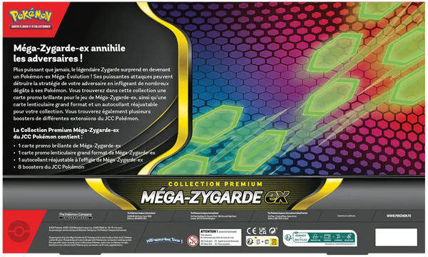 Coffret - Collection Premium / Méga-Zygarde-ex — Verso