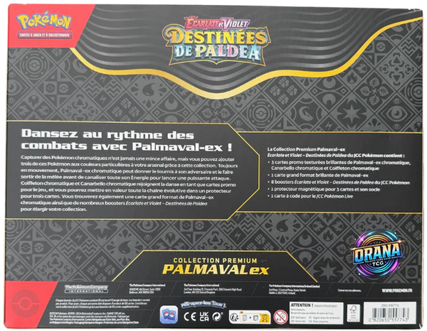 Coffret - Collection Premium / Palmaval-ex — Verso