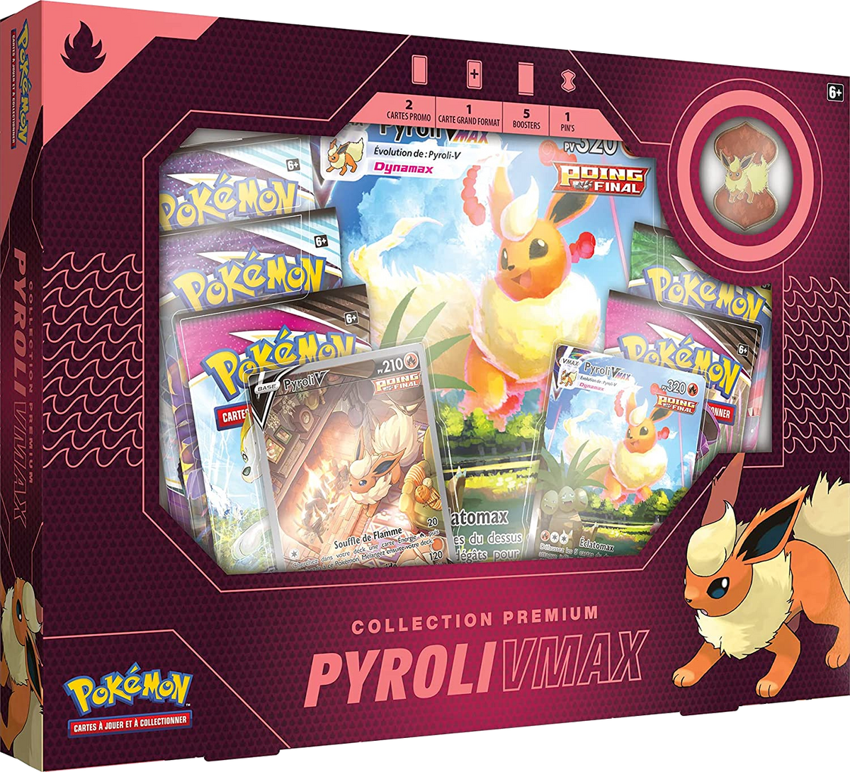 Coffret - Collection Premium / Pyroli-VMAX — Recto