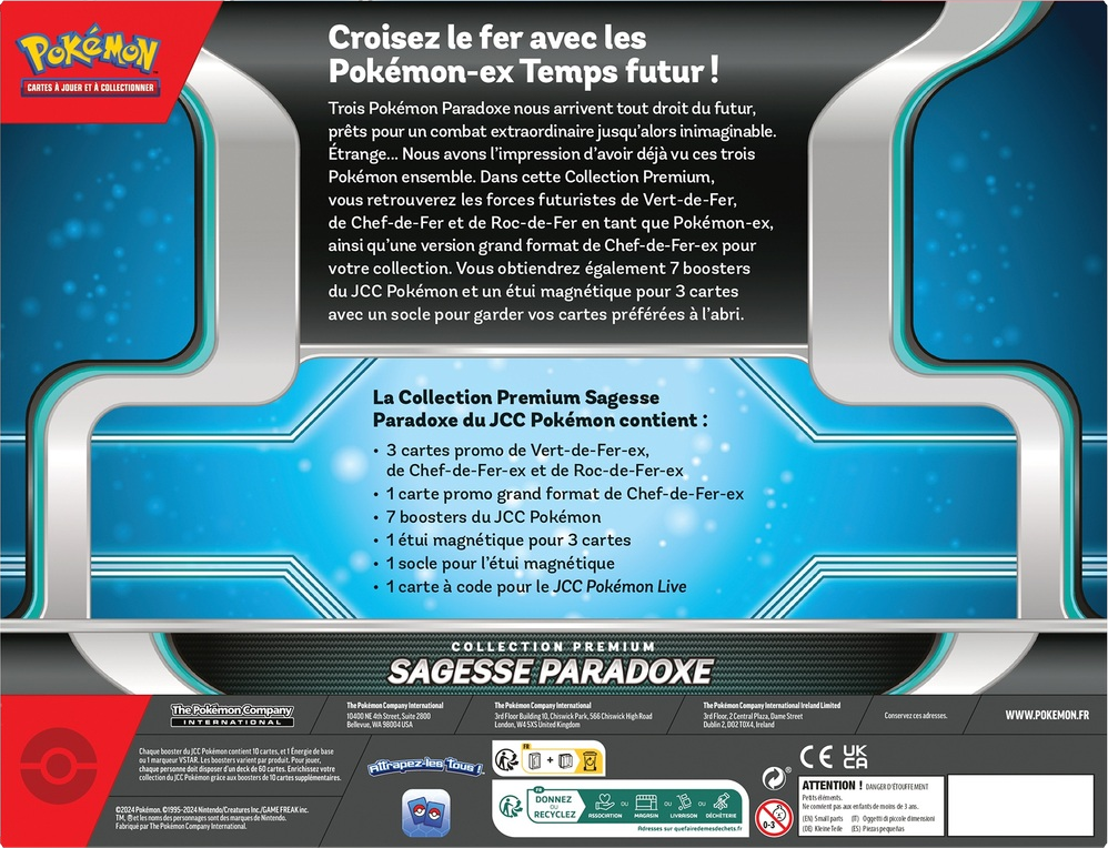 Coffret - Collection Premium / Sagesse Paradoxe — Verso