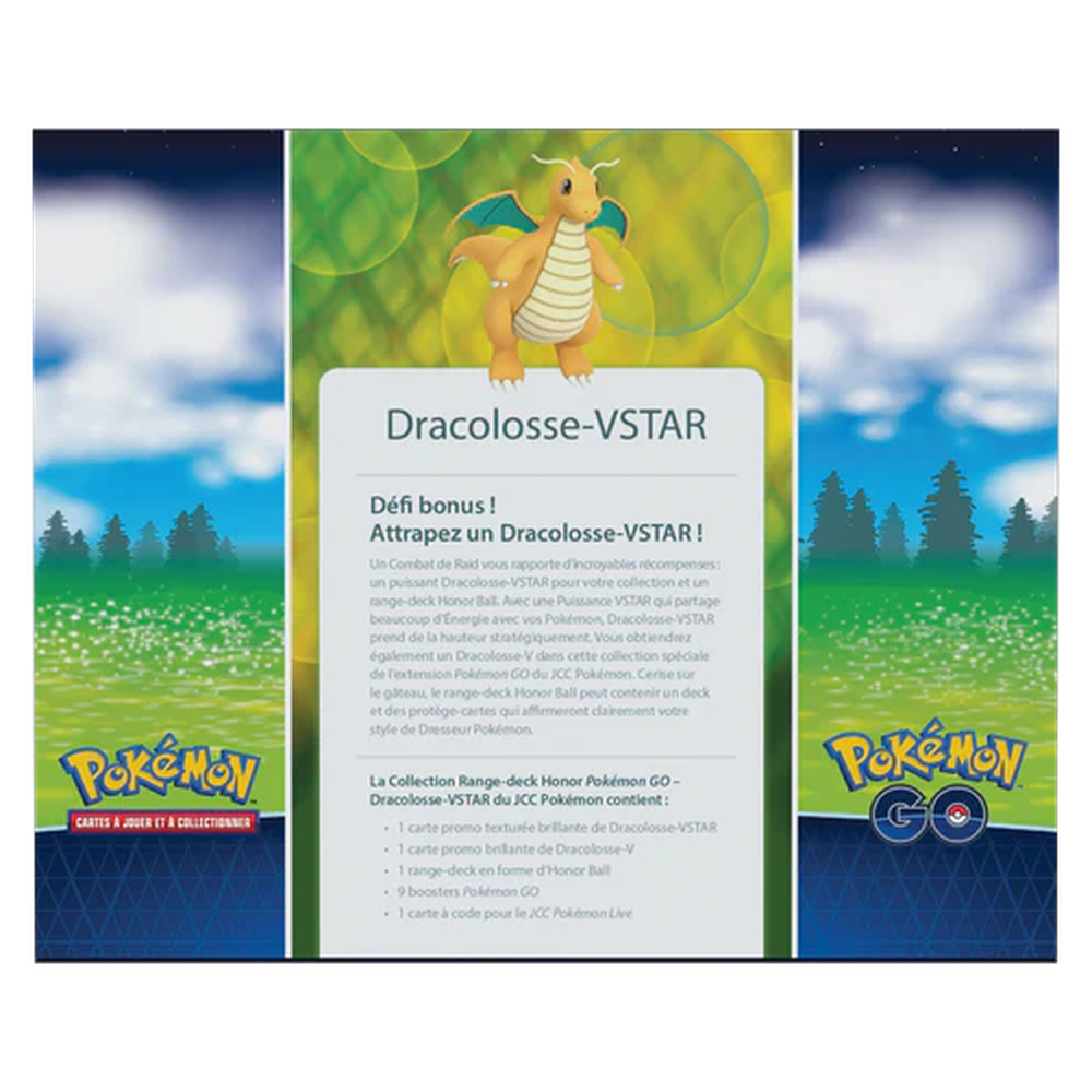 Dos de la Collection Range-deck Honor Pokémon GO Dracolosse-VSTAR