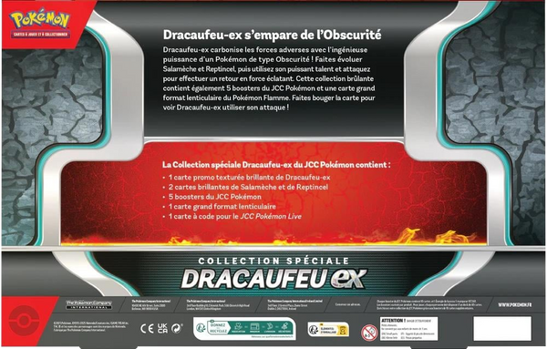 Coffret - Collection Spéciale / Dracaufeu-ex — Verso