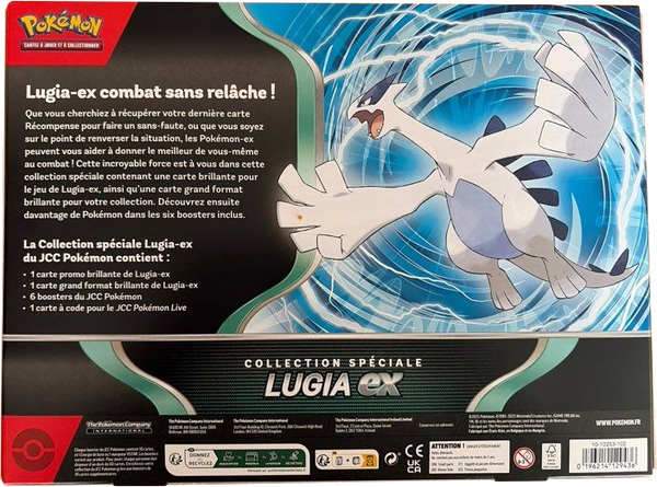 Coffret - Collection Spéciale / Lugia-ex — Verso