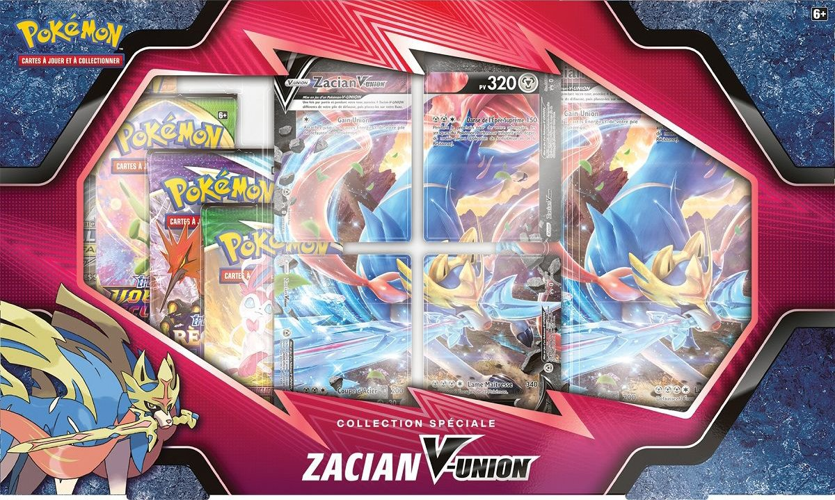Coffret - Collection Spéciale / Zacian-V-UNION — Recto