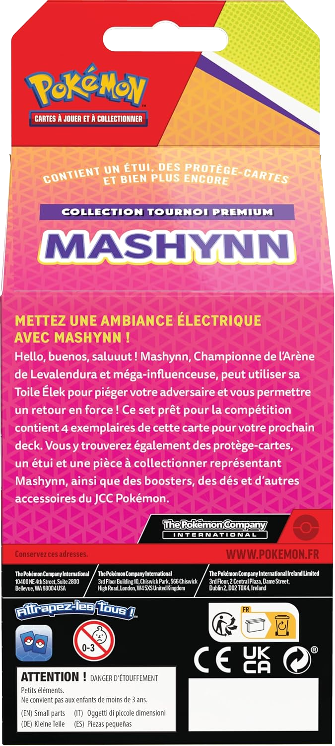 Coffret - Collection Tournoi Premium / Mashynn — Verso