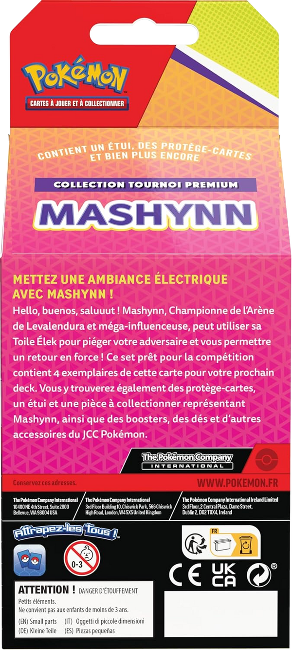 Coffret - Collection Tournoi Premium / Mashynn — Verso