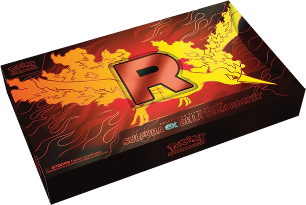Coffret - Collection Ultra-Premium / Sulfura-ex de la Team Rocket — Recto