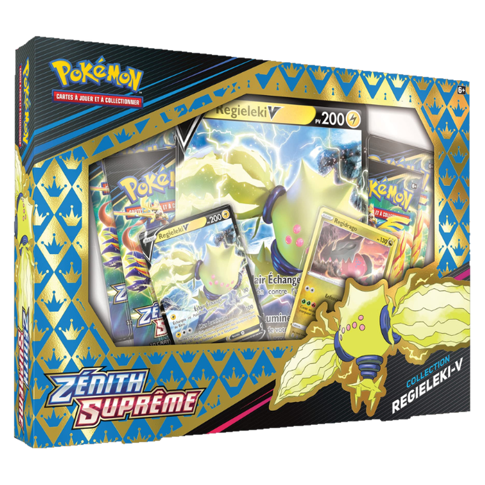 Coffret Collection Zénith Suprême Regieleki-V Pokémon, version française