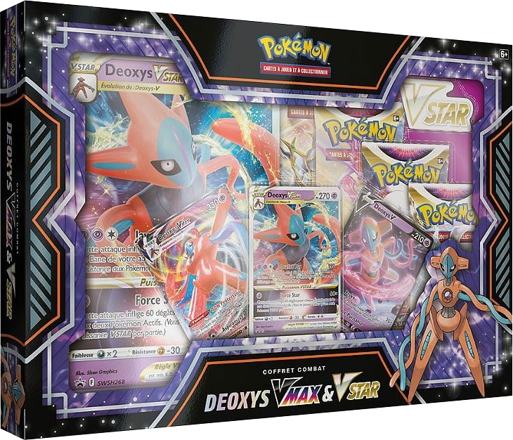Coffret - Combat Deoxys-VMAX et VSTAR — Recto