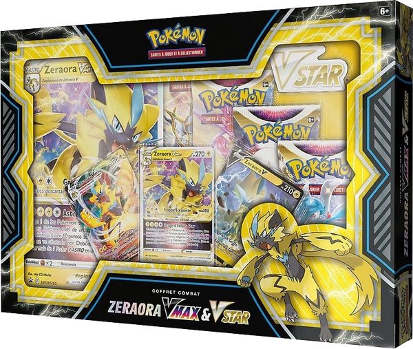 Coffret - Combat Zeraora-VMAX et VSTAR — Recto