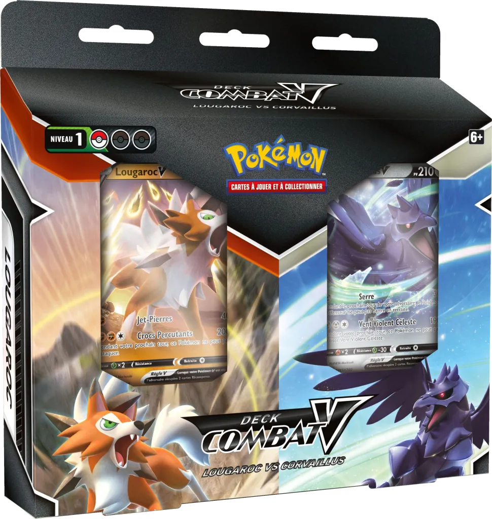 Coffret - Deck Combat-V Lougaroc vs Corvaillus — Recto