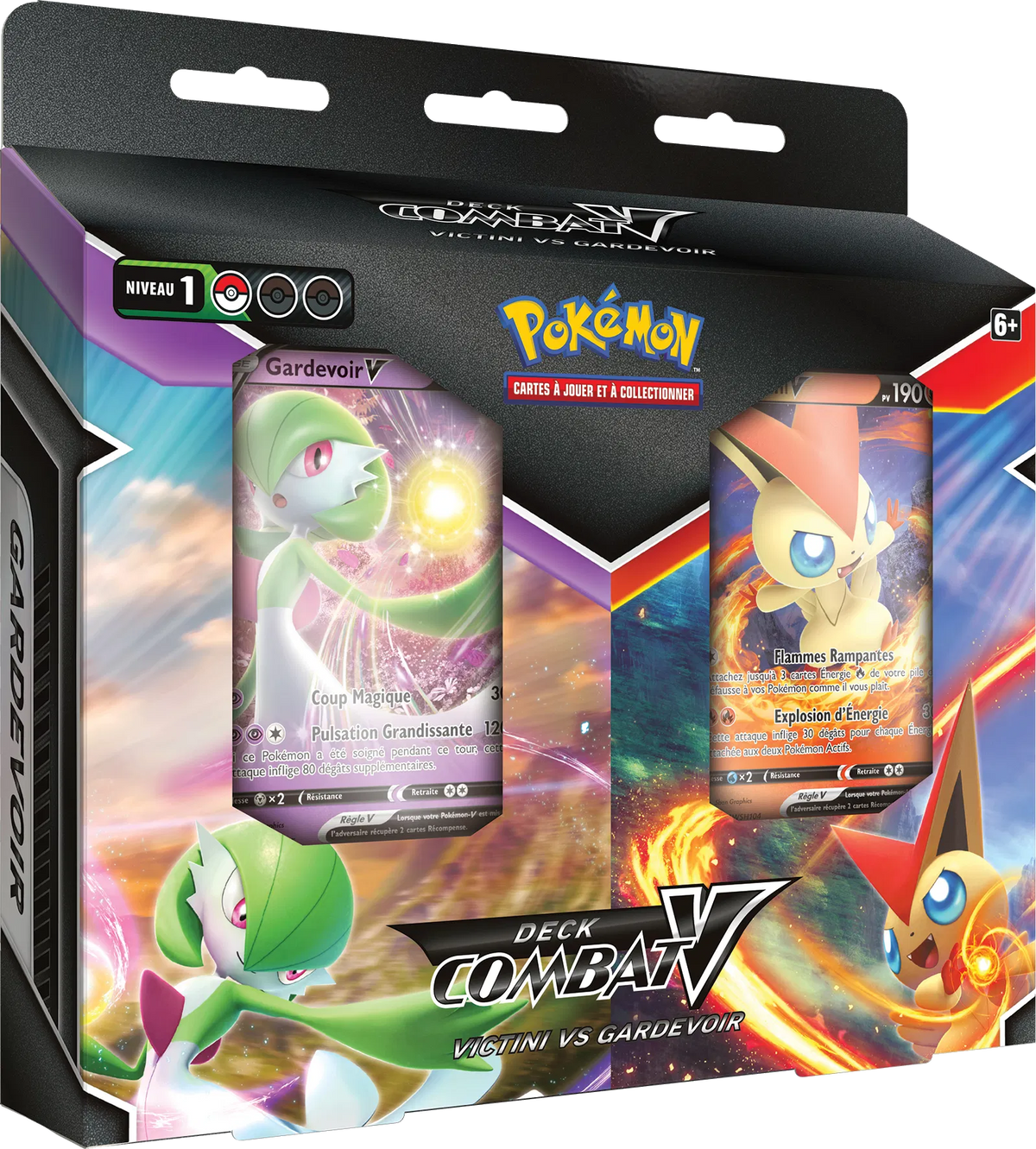 Coffret - Deck Combat-V Victini vs Gardevoir — Recto