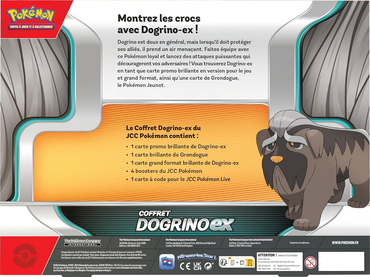 Coffret - Dogrino-ex — Verso