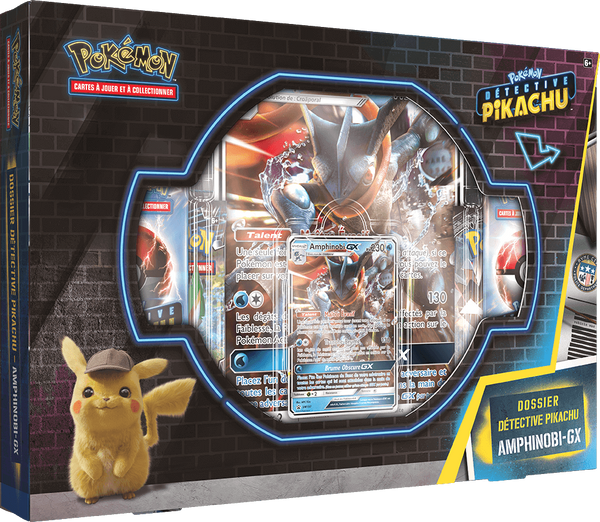 Coffret - Dossier Détective Pikachu Amphinobi-GX — Recto