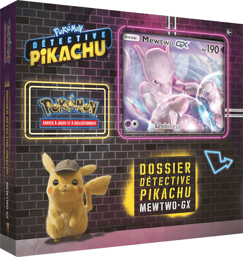 Coffret - Dossier Détective Pikachu Mewtwo-GX