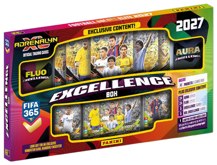 Coffret Excellence Adrenalyn XL FIFA 365 2027 Panini