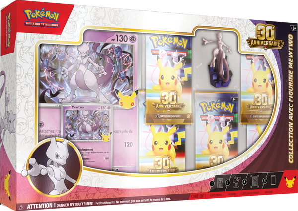 Coffret Collection figurine Mewtwo 30e Anniversaire