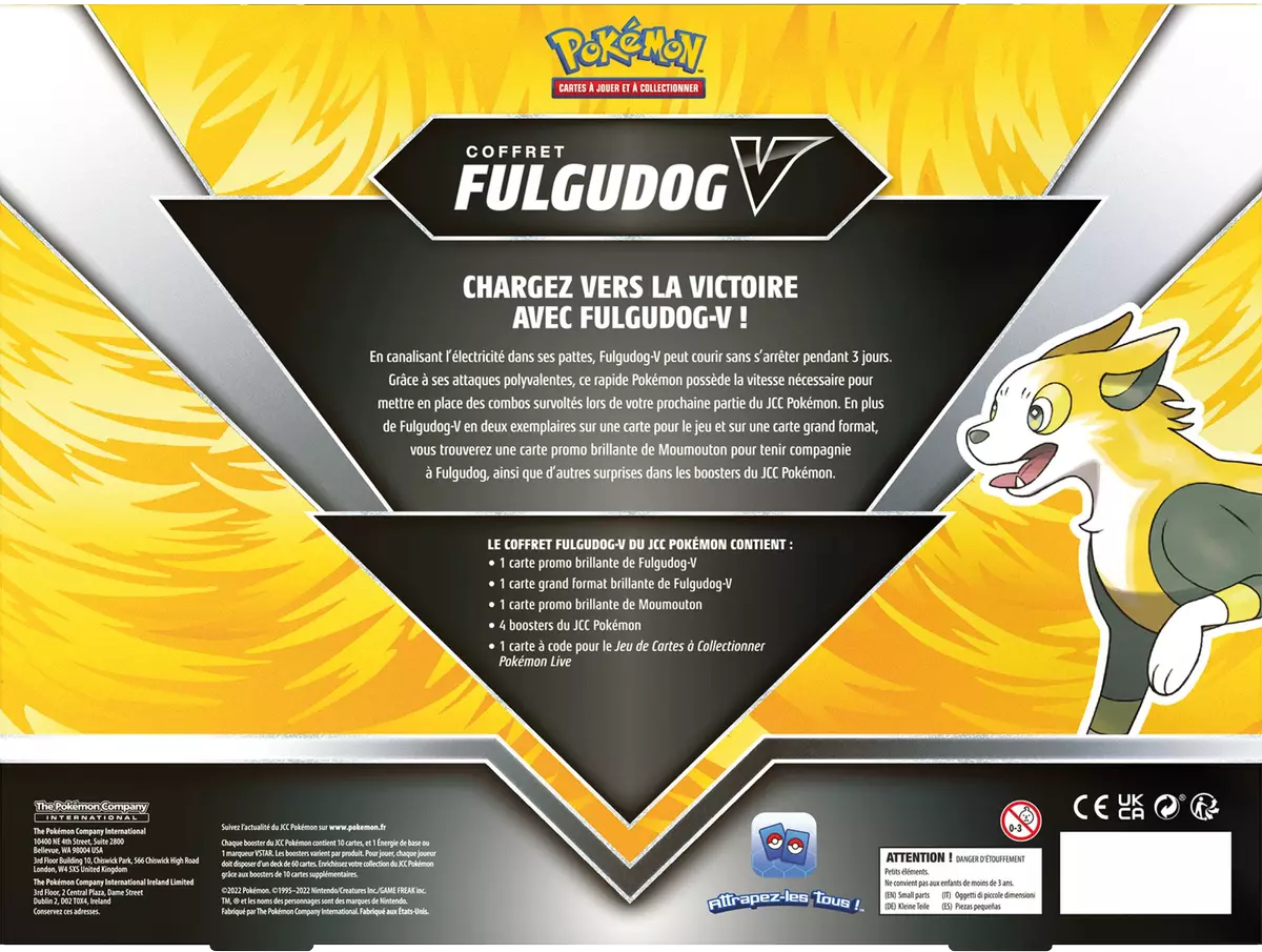 Coffret - Fulgudog-V — Verso
