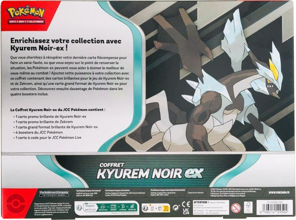 Coffret - Kyurem Noir-ex — Verso