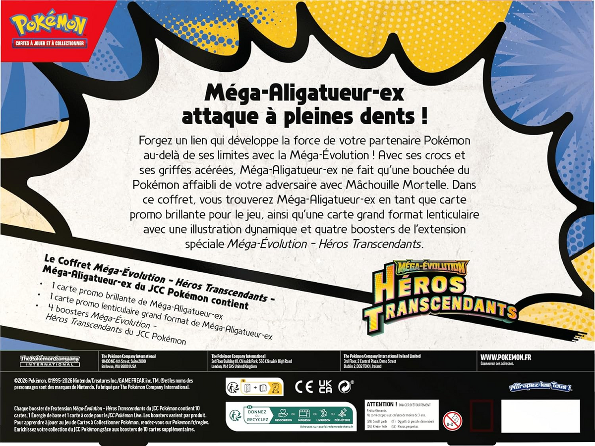 Coffret - Méga-Aligatueur-ex — Verso