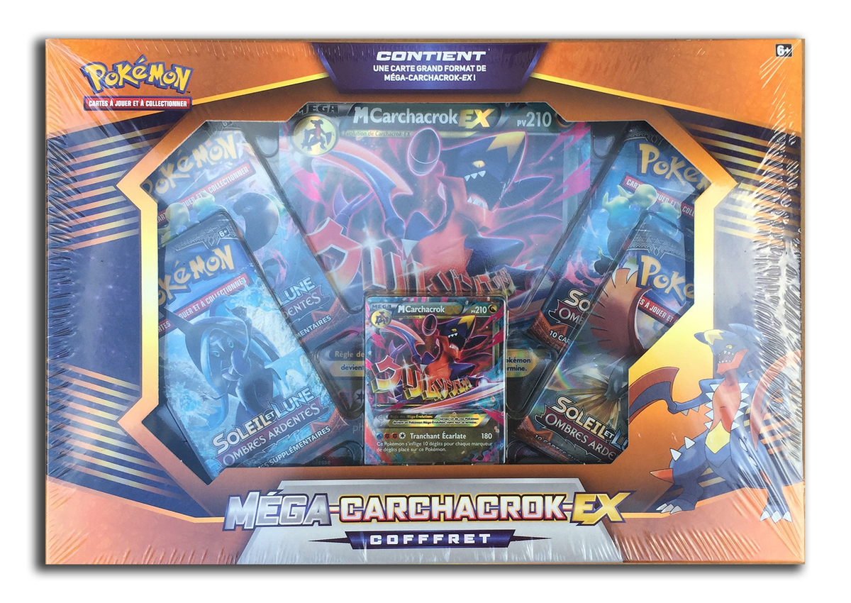 Coffret - Méga-Carchacrok-EX — Recto